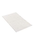 Tapis de Bain (50 x 80 cm) Lois Naturel, Polycoton Jacquard