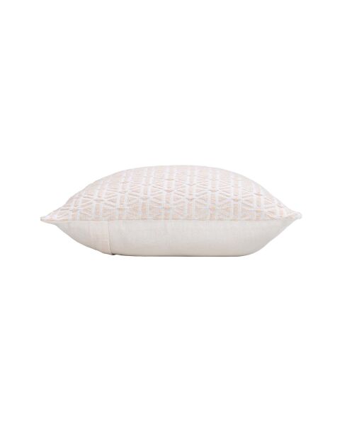 Coussin Déhoussable (45 x 45 cm) Milano Naturel, Coton & Polyester Jacquard
