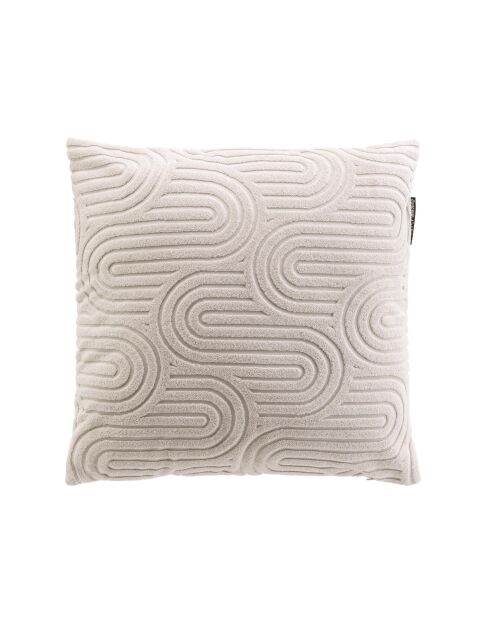 Cuscino rimovibile (45 x 45 cm) Pila Natural, velluto divorato
