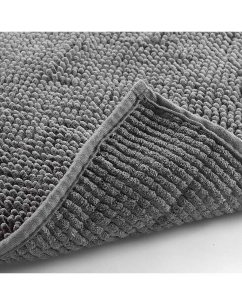 Badtapijt (45 x 75 cm) Sweety antraciet, effen microvezel