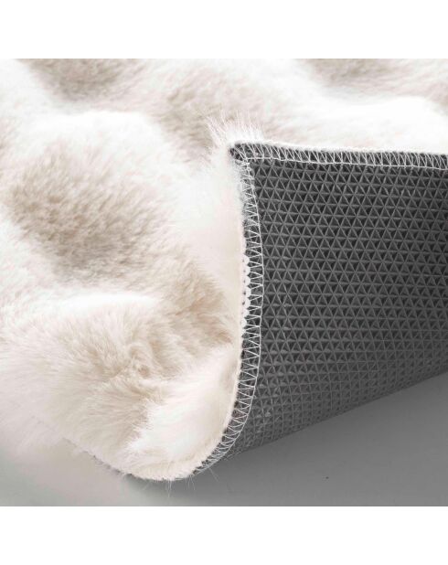 Tappeto rettangolare Mounty Natural (60 x 90 cm), pelliccia sintetica