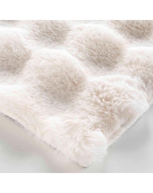 Tappeto rettangolare Mounty Natural (60 x 90 cm), pelliccia sintetica