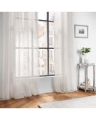 Voilage à Oeillets (140 x 240 Cm) Carlin Lin, Voile Texturé