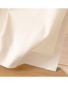 Rideau à Oeillets (140 x 240 cm) Inca Naturel, Coton & Polyester avec Top Tufté