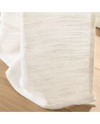 Rideau à Oeillets (140 x 280 cm) Nando Naturel, Effet Lin Tissé