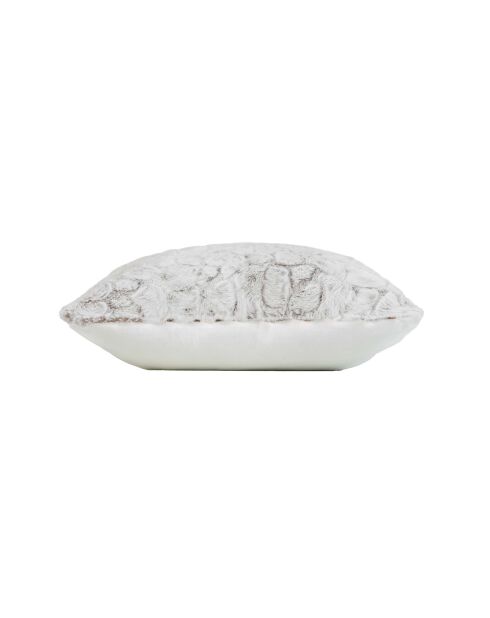 Cuscino rimovibile (45 x 45 cm) Alaska Natural, pelliccia sintetica/velluto