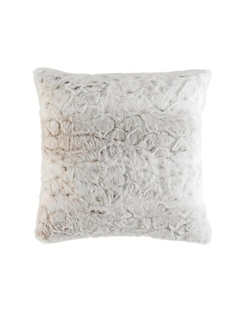 Cuscino rimovibile (45 x 45 cm) Alaska Natural, pelliccia sintetica/velluto