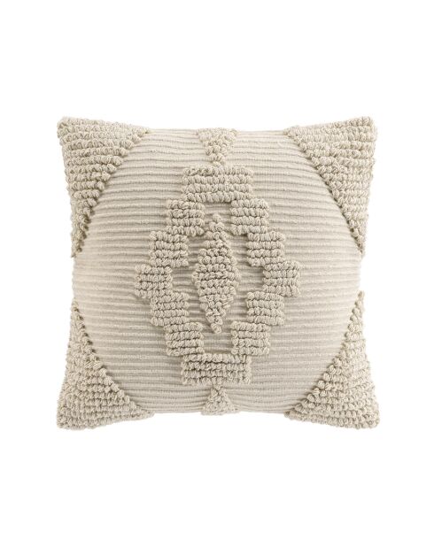 Cuscino rimovibile (45 x 45 cm) Kamary Natural, Cotton & Polyester Fantasy