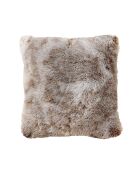 Cuscino rimovibile (45 x 45 cm) Antarctic Choco, pelliccia sintetica