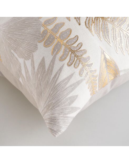 Cuscino rimovibile (40 x 60 cm) Melisse Natural, cotone/poliestere stampato