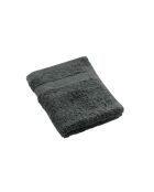 Serviette Invité (30 x 50 cm) Elegance Anthracite, 100 % Coton Uni