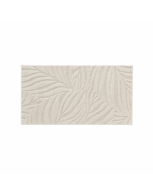 Tappeto rettangolare naturale Ankara (60 x 110 cm), Uni Relief