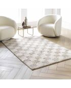 Tappeto rettangolare (120 x 170 cm) Tango Grey, Shaggy Uni