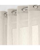 Voilage à Oeillets (140 x 180 cm) Carlin Lin, Voile Tissé