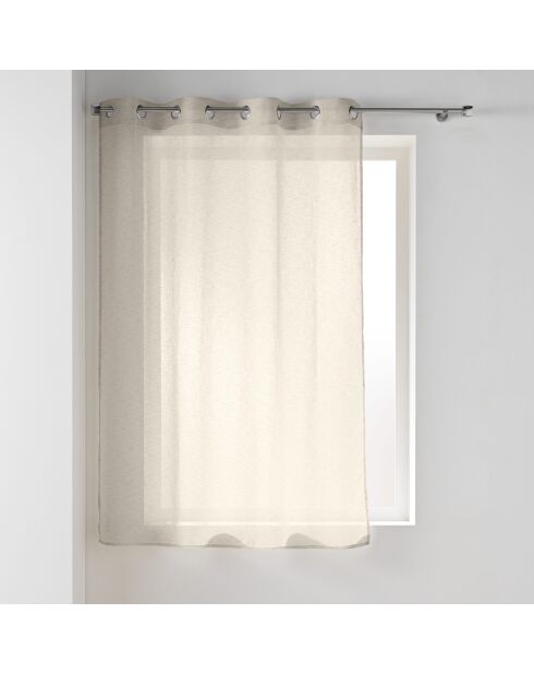 Voilage à Oeillets (140 x 180 cm) Carlin Lin, Voile Tissé