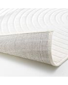 Tapis Rectangle (140 x 200 Cm) Geode Naturel, Viscose Relief