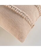 Cuscino rimovibile Hilary Natural, cotone e poliestere Fancy (45 x 45 cm)