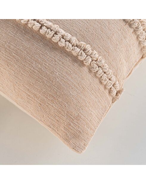 Cuscino rimovibile Hilary Natural, cotone e poliestere Fancy (45 x 45 cm)