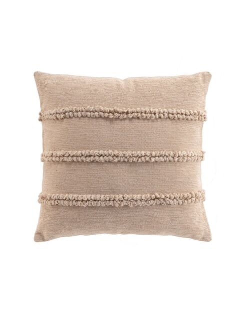 Cuscino rimovibile Hilary Natural, cotone e poliestere Fancy (45 x 45 cm)