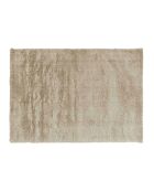 Tapis rectangle shaggy uni Tango taupe - 120x170 cm