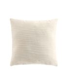 Cuscino rimovibile (45 x 45 cm) Nils Natural, flanella a rilievo liscio