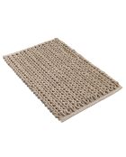 Badtapijt (50 x 80 cm) Ariel Sand, katoen/polyester chenille