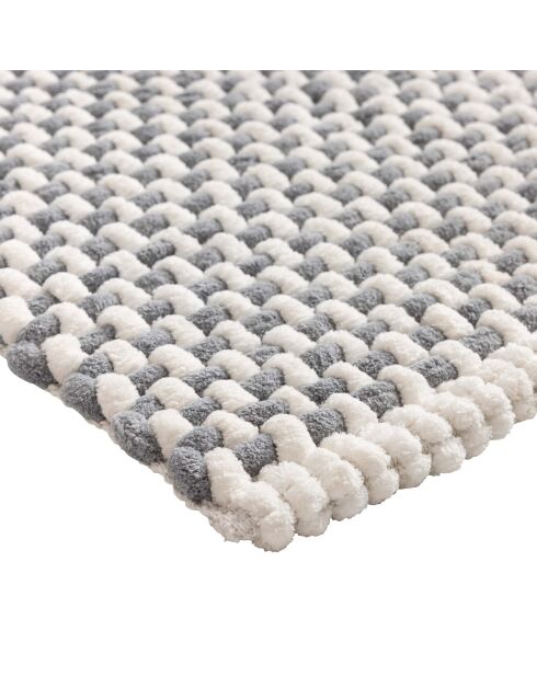 Rafael Chenille-Badeteppich aus natürlicher Baumwolle/Polyester (50 x 80 cm)