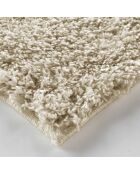 Tapis rectangle shaggy uni Tango taupe - 160x230 cm