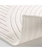 Tappeto rettangolare (68 x 110 cm) Geode naturale, rilievo in viscosa