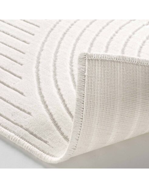 Tappeto rettangolare (68 x 110 cm) Geode naturale, rilievo in viscosa