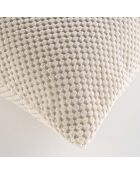 Cuscino rimovibile (45 x 45 cm) Natural Java, flanella a rilievo liscio