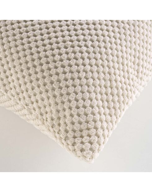 Cuscino rimovibile (45 x 45 cm) Natural Java, flanella a rilievo liscio