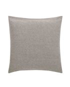 Parure housse de couette Meline anthracite