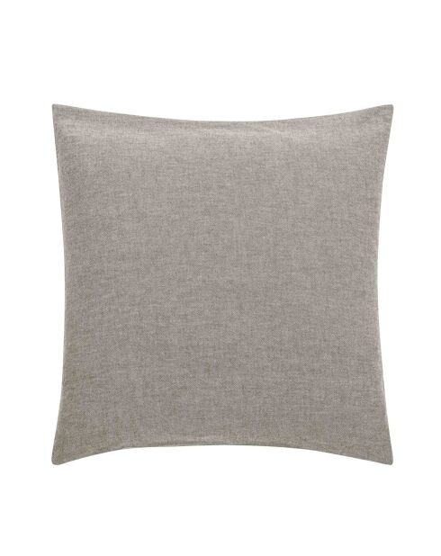 Parure housse de couette Meline anthracite