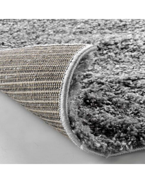 Tapis Rectangle (120 x 170 cm) Damero Gris, Shaggy Uni