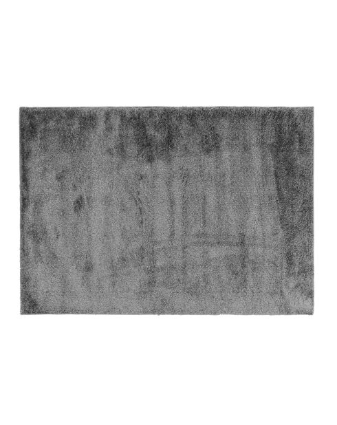 Tapis Rectangle (120 x 170 cm) Damero Gris, Shaggy Uni
