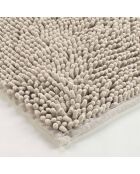 Badtapijt (45 x 75 cm) Sweety Taupe, effen microvezel