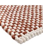 Badteppich (50 x 80 cm) Rafael Terracotta, Baumwolle/Polyester Chenille