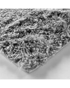 Tappeto rettangolare (160 x 230 cm) Tango Grey, Shaggy Uni