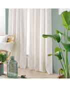 Cuscino rimovibile (45 x 45 cm) bianco Maho, policotone con stampa metallizzata