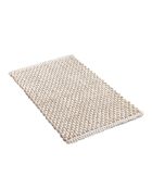 Alfombra de baño de felpilla de algodón y poliéster Rafael Sand (50 x 80 cm)