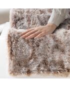 Coperta invernale Antarctic Choco Warm (180 x 220 cm), in pelliccia sintetica