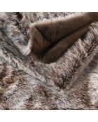 Coperta invernale Antarctic Choco Warm (180 x 220 cm), in pelliccia sintetica