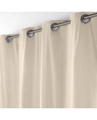 Rideau à Oeillets (135 x 260 Cm) Twily Lin, Coton / Polyester Recyclé