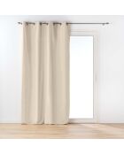 Rideau à Oeillets (135 x 260 Cm) Twily Lin, Coton / Polyester Recyclé