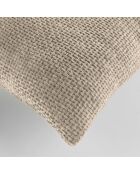 Cuscino rimovibile Leo Sand (45 x 45 cm), velluto di ciniglia