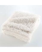 Coperta invernale calda (180 x 220 cm), pecora naturale, pelliccia sintetica