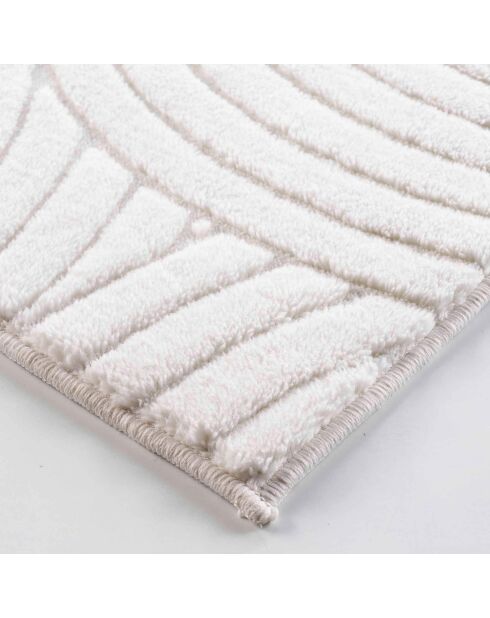 Lazio Natural Rechteckiger Teppich (60 x 90 cm), Uni Relief