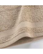 Serviette Invité (30 x 50 cm) Elegance Noisette, 100 % Coton Uni