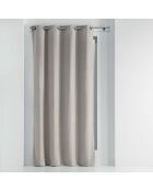 Rideau à Oeillets (135 x 240 cm) Chinea Lin, Occultant Chambray
